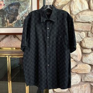 Minos Men’s 100% cotton button shirt large